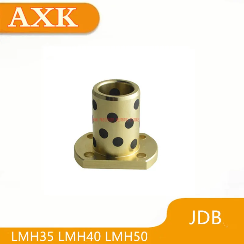 

2023 AXK Jdb Solid Embedded Graphite Self-lubricating Oil Bearing Copper Sheath Mfns Lmh35 Lmh40 Lmh50 Free Shipping 1pcs