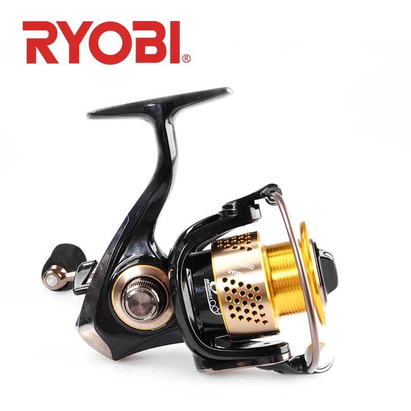 RYOBI أسطورة بكرة لف صنارة صيد بكرات 1000 2000 3000 4000 5000 6000 5.1: 1/5. 0:1 والعتاد نسبة 6BB ماكس السحب 7.5 كجم waltwater عجلة