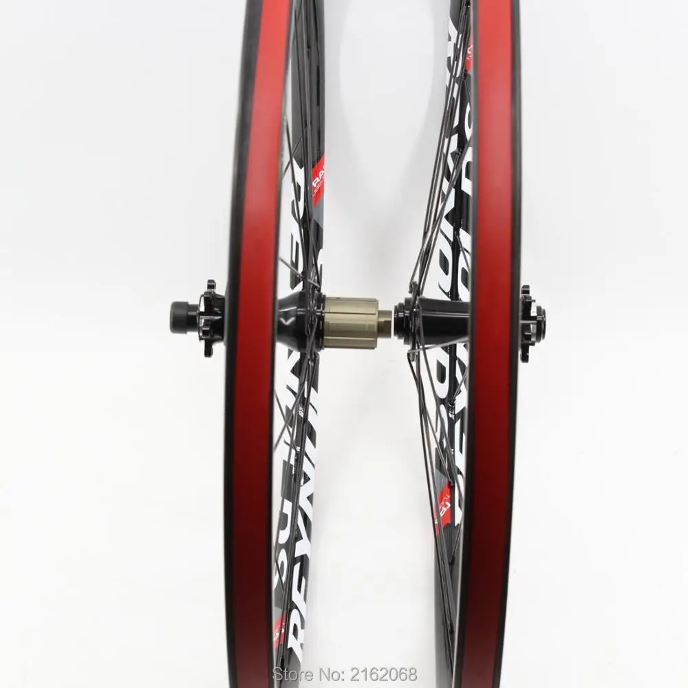 Excellent New 26 27.5 29er clincher rim Mountain bike 3K full carbon fibre disc brake bicycle carbon wheelset Thru Axle hubs MTB Free ship 5