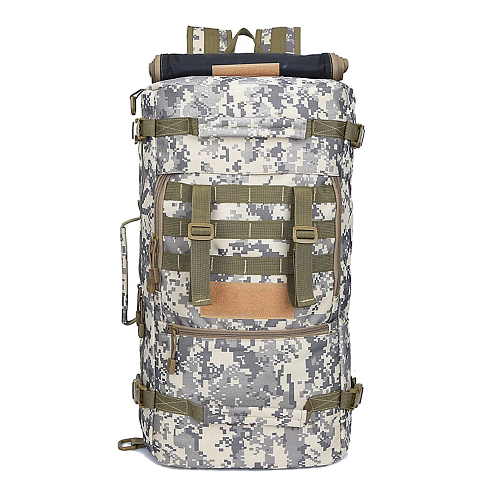 

50L Outdoor Backpack Breathable Waterproof Tactical Large Capacity Traveling Bag Rucksack Travel Backpack for Hiking Training