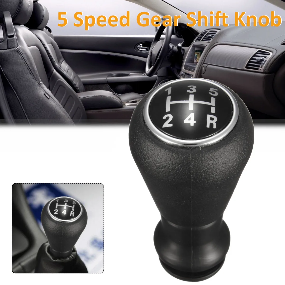 5 Speed Car Gear Shift Knob Gear Lever Change Stick for PEUGEOT 106 107