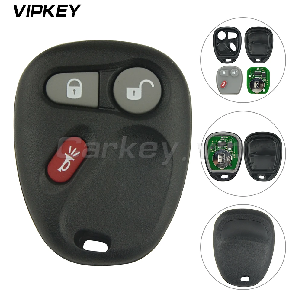 

Remotekey 315Mhz 3 Buttons Keyless Entry Remote Car Key Fob KOBUT1BT for GMC Chevrolet