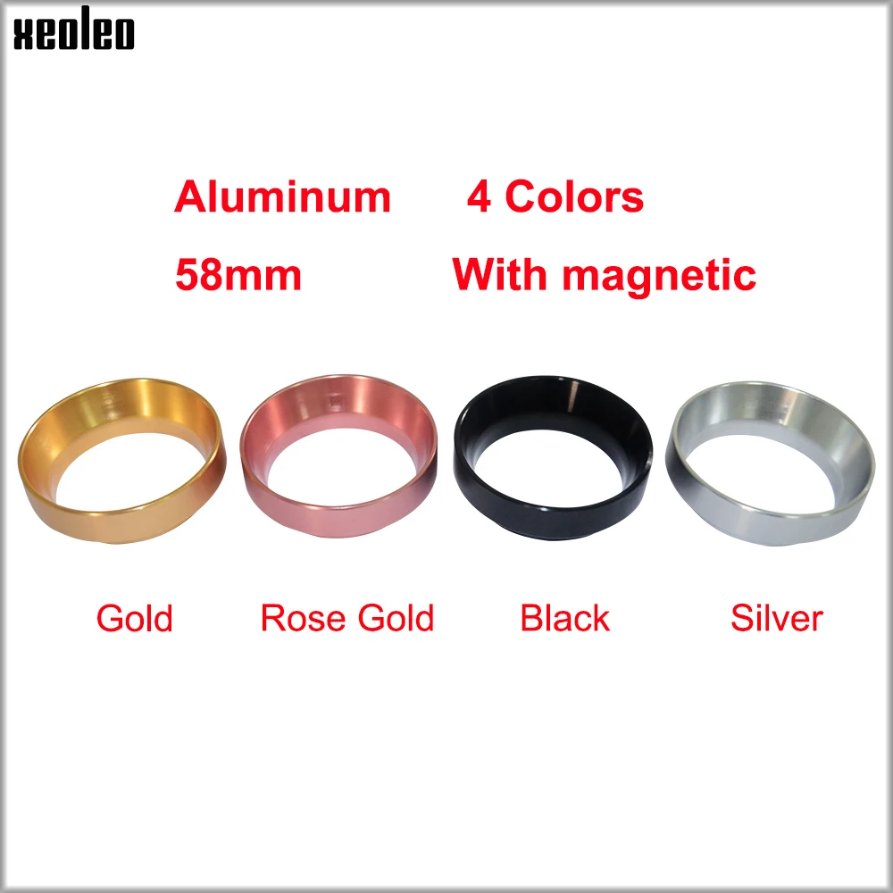 Espresso Dosing Ring 51mm/53mm/58mm Aluminum Alloy Coffee Dosing Funnel Portafilter Ring Coffee