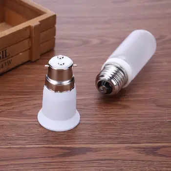 

B22 to E27 LED Halogen CFL Light Base Bulb Lamp Adapter Converter Socket Light Bulb Holders Lamp Bases Dropship