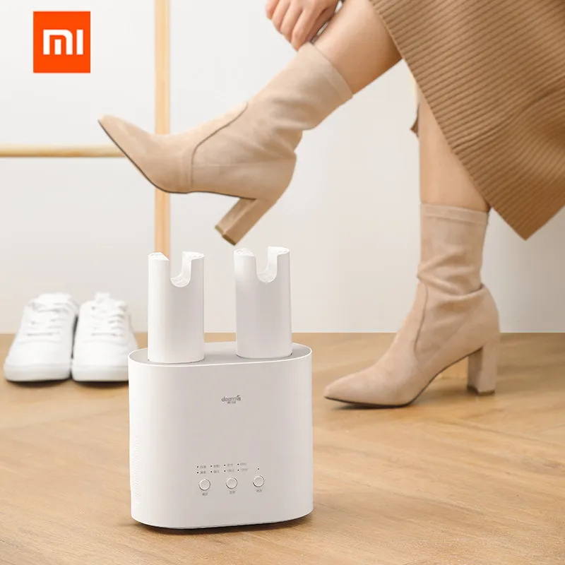 Xiaomi Mijia Deerma Hx10 интеллектуальная многофункциональная Выдвижная сушилка для обуви мультиэффект стерилизации u-образной формы воздуха