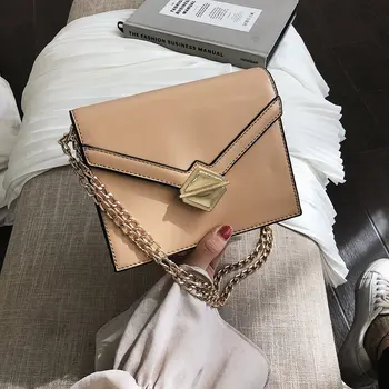 

2020 Fashion Women Flap Bags PU Leather Messenger Crossbody Bag Lock Package High Quality Designer Purse Famous Brand Women Tote