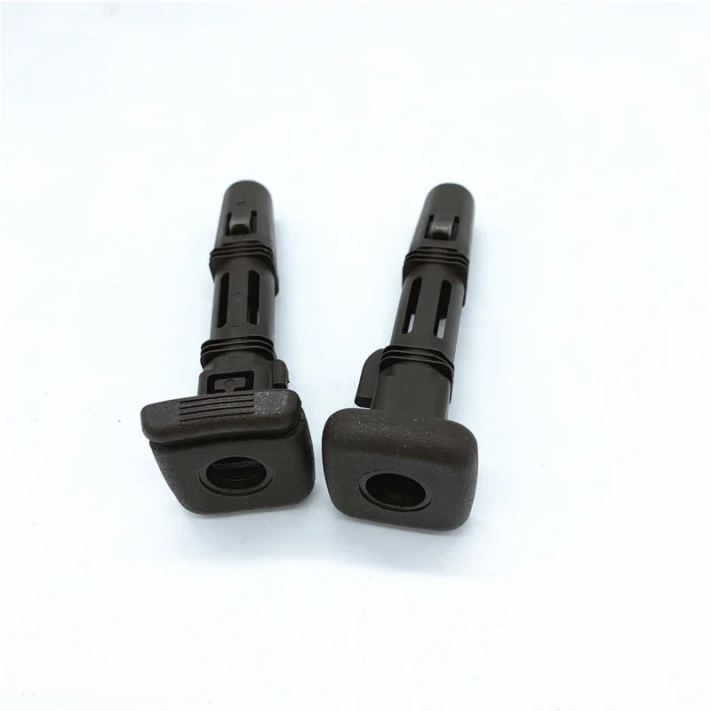 Car Seat Headrest Guide Rectangle Head Square Tube Inside Diameter 12.8 mm