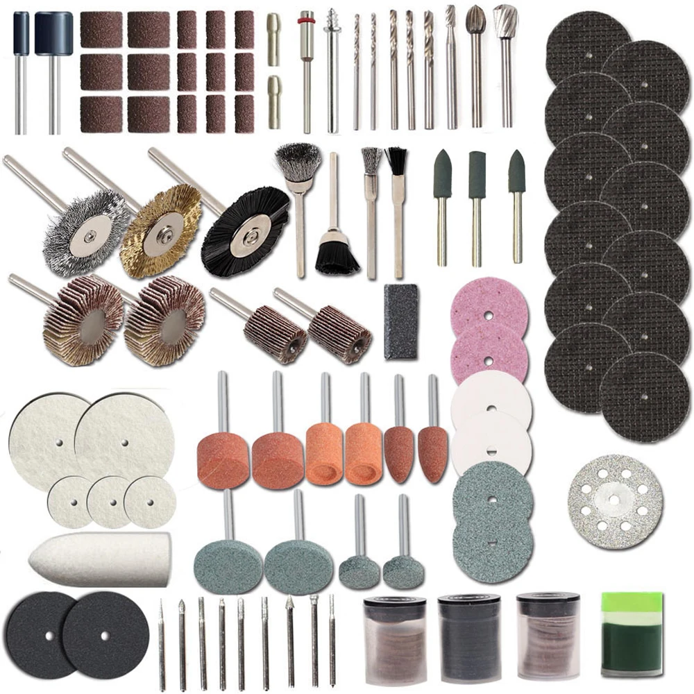 

Multi-Function 248PC Grinders Suit Engraving Polishing Bit Set Suit Mini Drill For Accessories for Rotary Tools