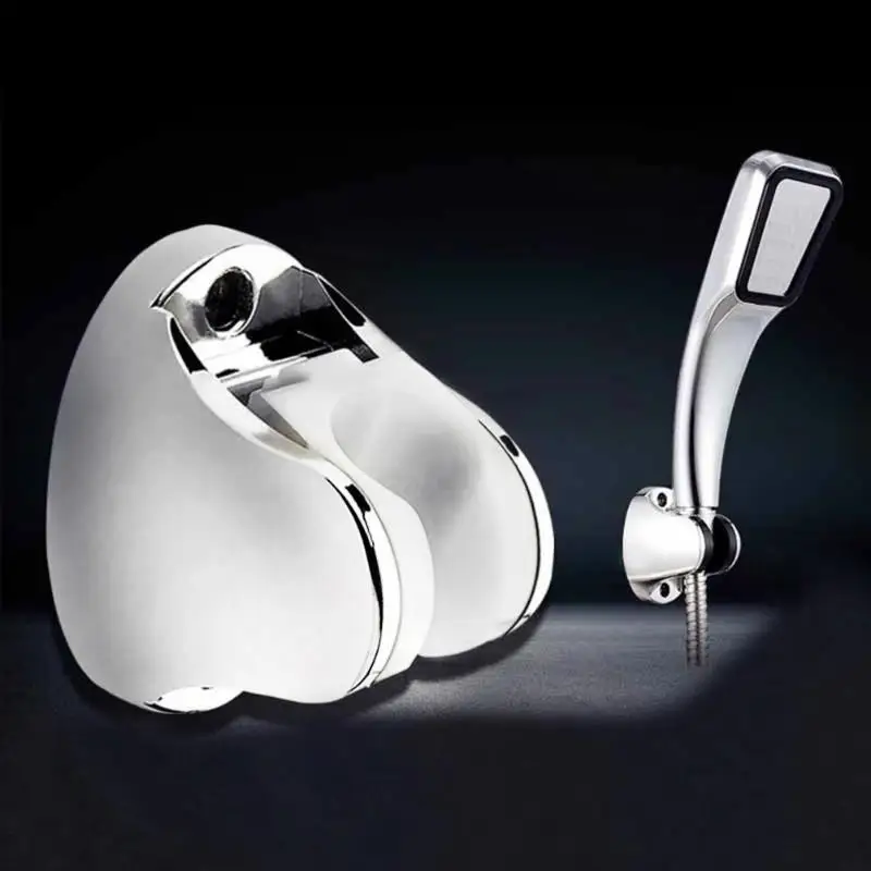 Adjustable Shower Head Holder Base Bath Shower Nozzle Wall Mounted