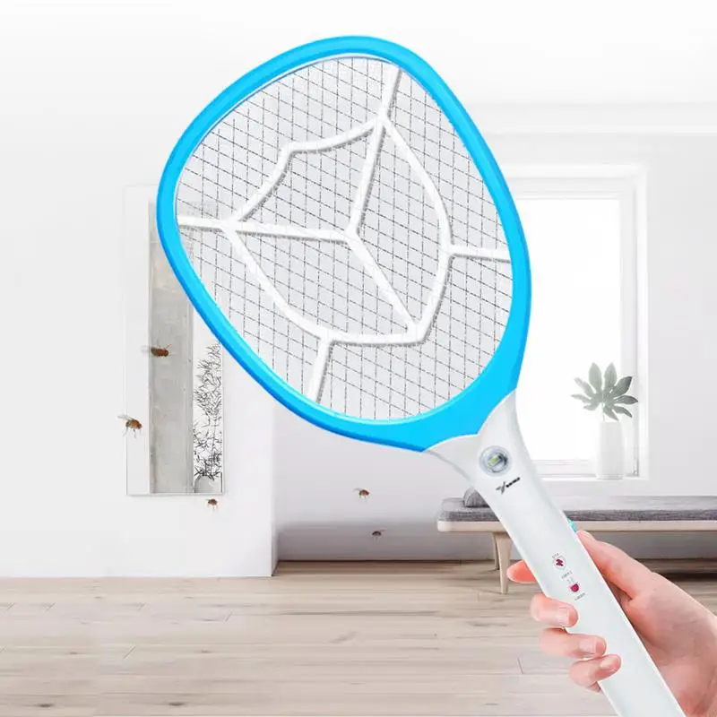 

USB Rechargeable Mosquito Fly Killer with Super-Bright LED Light for Indoor Outdoor Pest Control