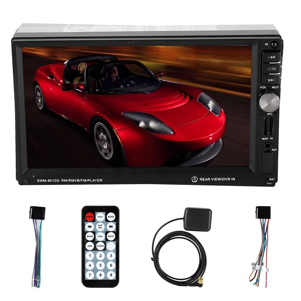 

7 inch Stereo 2 Din Radio Multimedia MP5 Player Bluetooth//TF/USB+Remote Control 2 Din Stereo Player