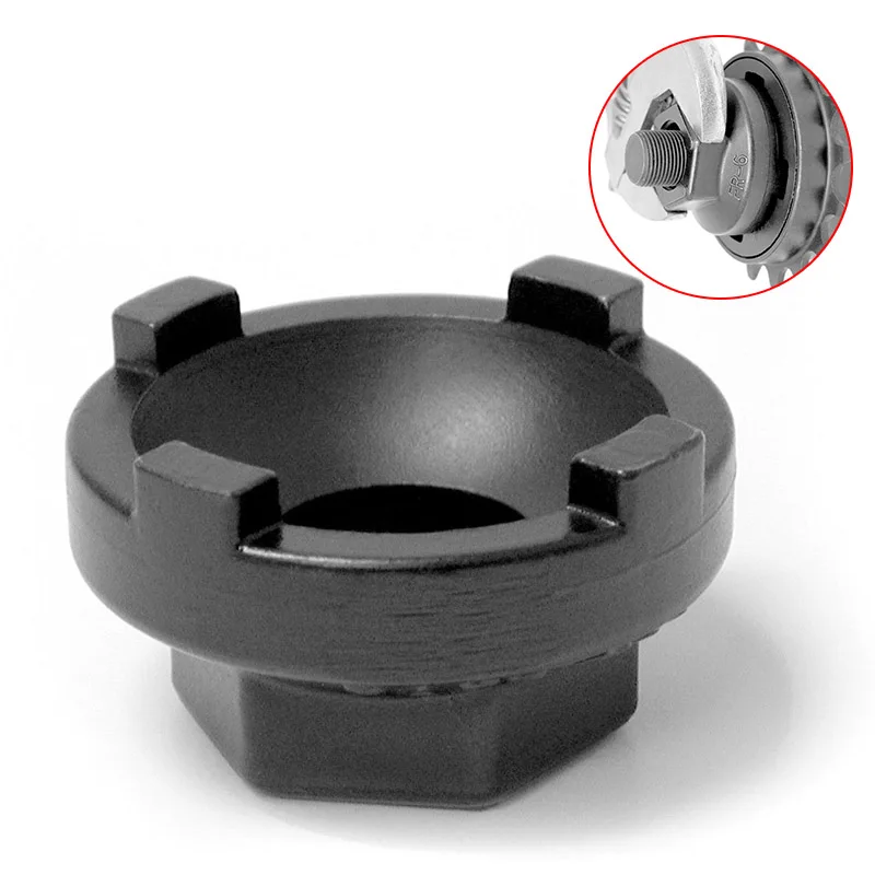 

Mountain Bike Bicycle Flywheel Freewheel Remover Removal Tool FR-6 4-Prong