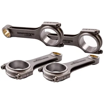 

Connecting rods Con Rods Conrods for VW 1.9L TDI PD130 PD150 4340 Steel 144mm ARP 2000 5/16" bolts H Beam Crankshaft Piston EN24