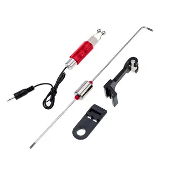 

New LED Illuminated Fishing Tool Swinger Bite Alarm Bobbin Chain Hanger Indicator