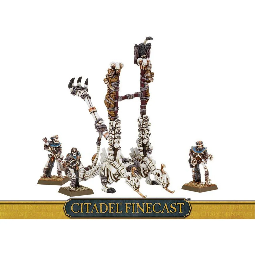 Tomb Kings кричащий череп Catapult1 (металл) |