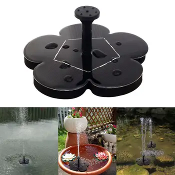 

200L/H Water Pump Solar Fountain Pool Pond Submersible Waterfall Floating Solar Panel Water Fountain For Garden