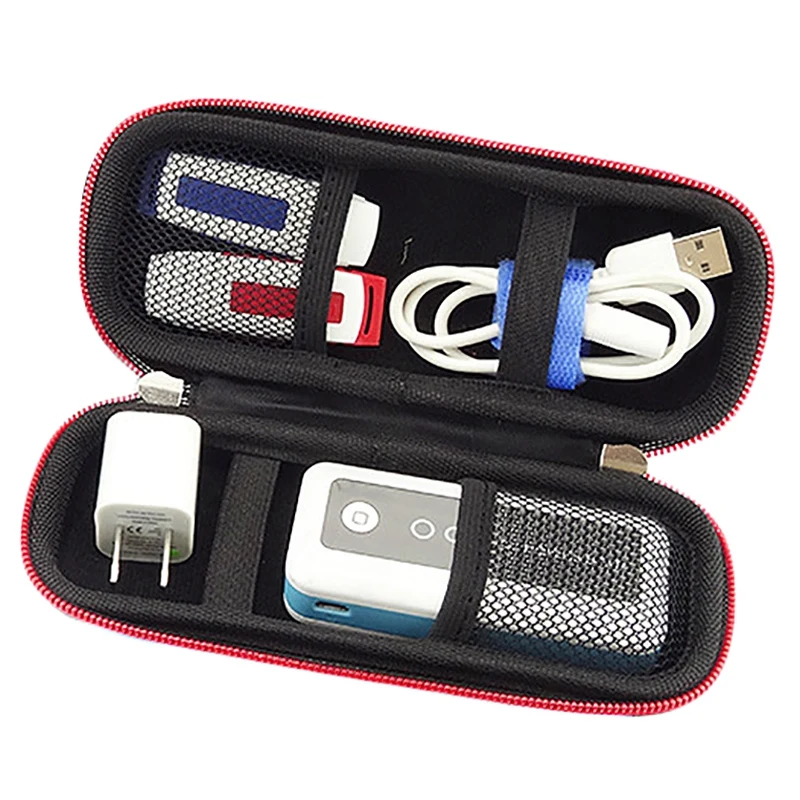 

Voice Recorder Card Hard Case Reader Data Cable Finishing Package Shield U Disk Digital Accessories Protective Cover Storage Bag