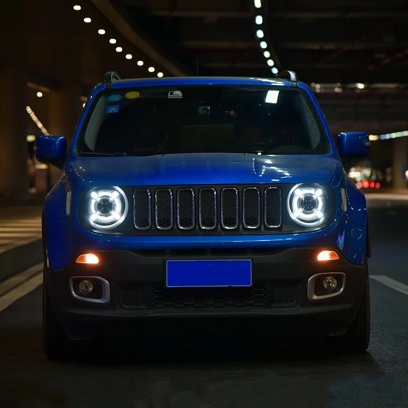 Головной светильник в сборе для Jeep Renegade 2016 2017 2018 светодиодный Противотуманные