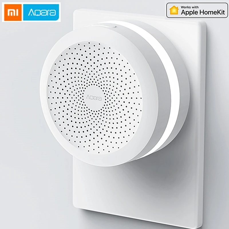 Aqara Hub шлюз с RGB Led подсветкой умный пульт дистанционного управления для apple Homekit mijia