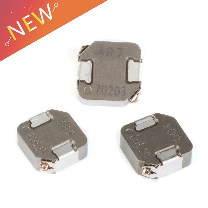 10 шт./лот SMD силовой индуктор 3.8A 10uh 6.2A 4.7uh 7.3A 3.3uh 20% ошибка индуктора чипа SPM6530T 100M