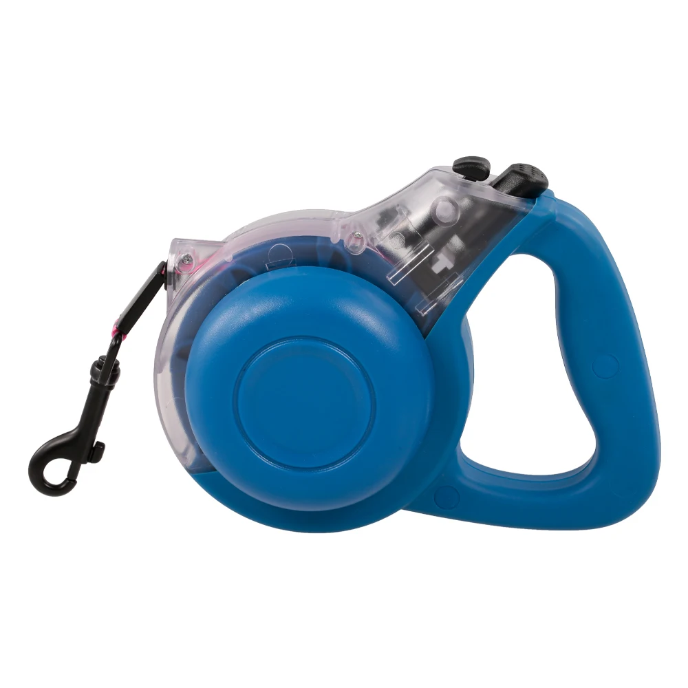 

Retractable Dog Leash 13ft with Anti-Slip Handle automatic retractable leashes Strong TPU Nylon Ribbon One-Handed Brake Lock