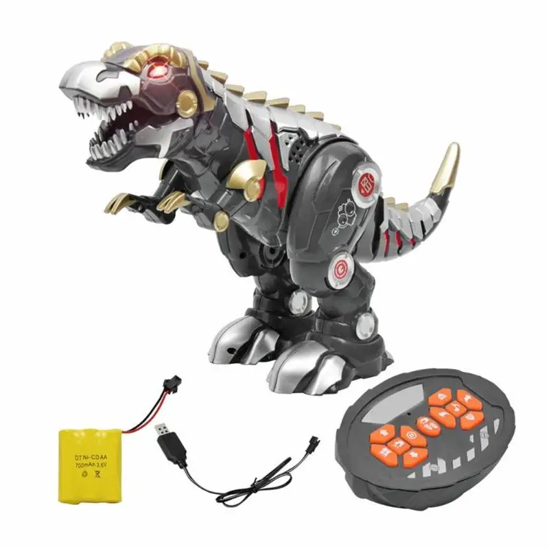 Динозавр дистанционного управления электрический RC игрушки ходьба имитация механический Tyrannosaurus заряжаемая игрушка для мальчиков детей