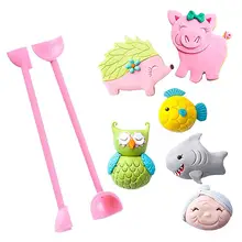 8 шт./компл. Пластиковая форма для торта инструменты украшения Мультяшные глаза Сахар ремесло формы для выпечки Жаростойкие формы для духовки Инструменты для торта