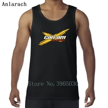Can Am логотип Brp Atv жилеты мышцы тренировок дизайн экипажа средства ухода за кожей шеи майка для мужчин популярные буквы Весна осен