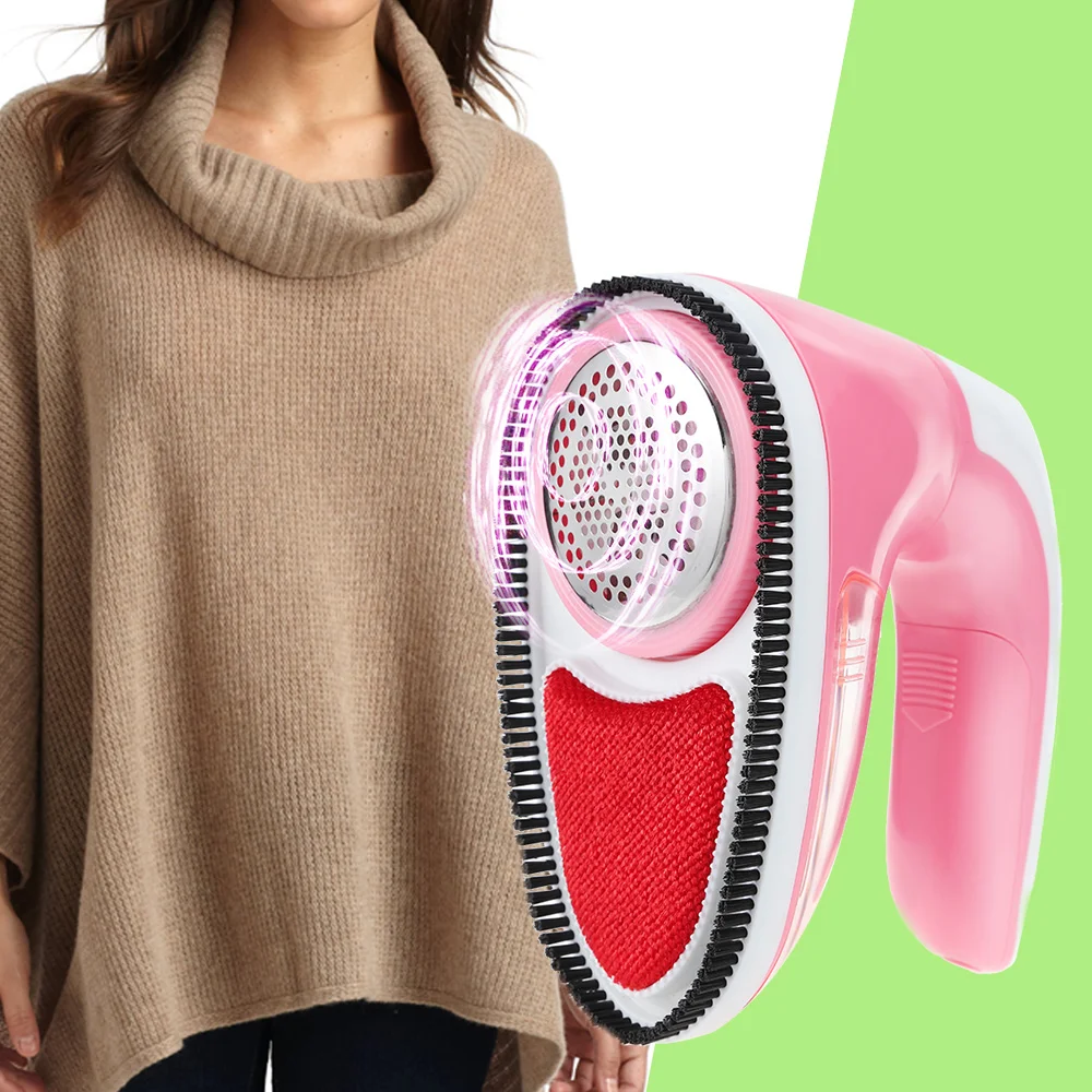 Electric Fabric Lint Remover Shaver Fluff Pellets Quick Cleaner USB