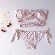 Sexy Women Bikini Push-up Padded Bra Two Piece Swimsuit Swimwear Bathing Suit Swimming Suit Ladies Bikini Swim Wear Beachwear sexy wave edge women swimming suit new black push up two piece swimsuit korean version bikini beach wear women swimwear