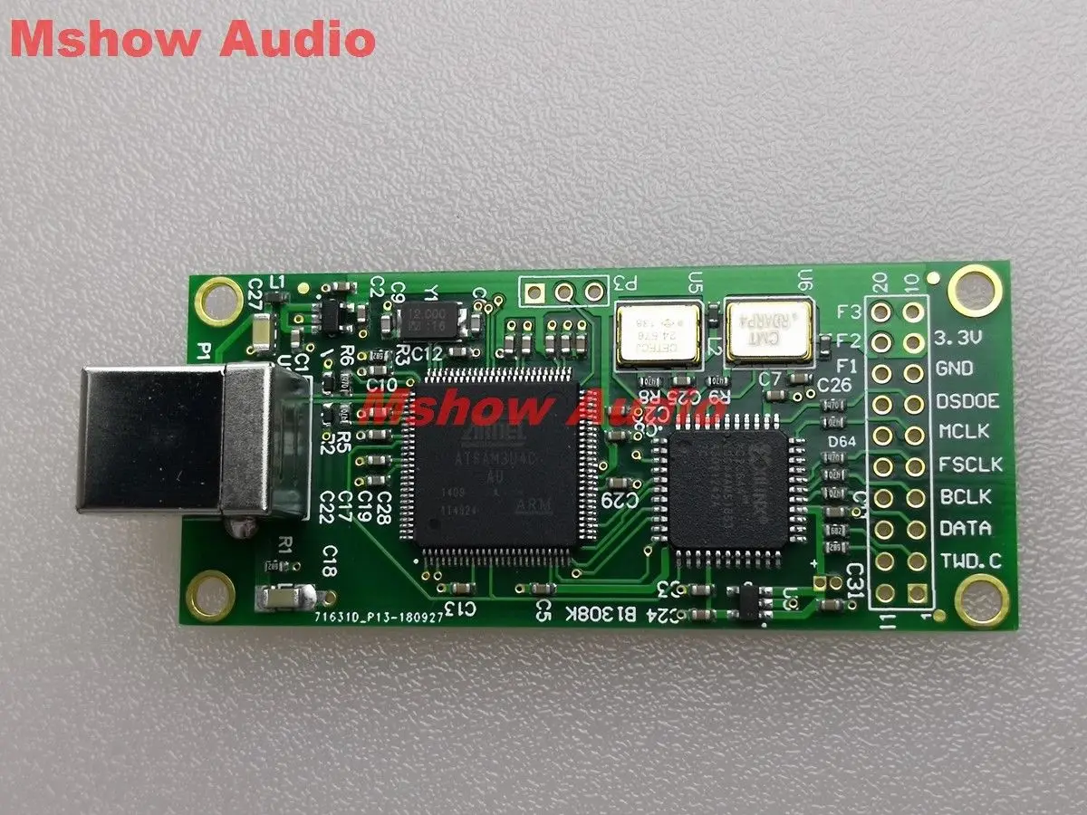 Amanero цифровой интерфейс USB к ies DSD конвертер USB CPLD 384K DSD512