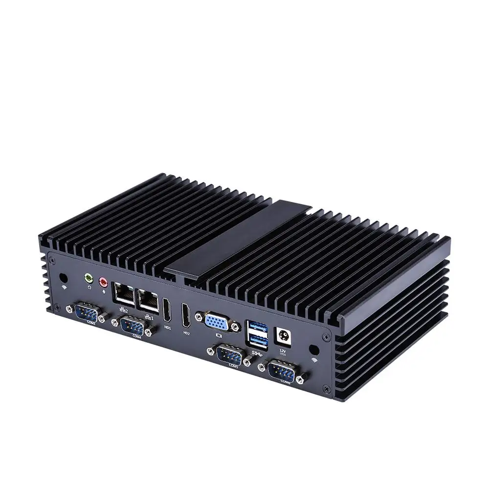 

Mini Pc Intel I5-6200U 2.3GHz Dual Core 4GB DDR4 64GB SSD 6 Gigabit Ethernet Machine Micro Industrial Q550X Multi-Network Port