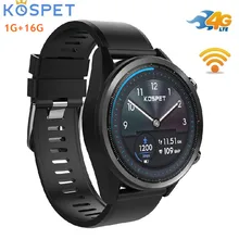 Kospet Hope Lite 4G Смарт-часы телефон 1,39 ''Android 7,1 MTK6739 четырехъядерный 1 ГБ ОЗУ 16 Гб ПЗУ водонепроницаемые 620 мАч 8,0 МП умные часы