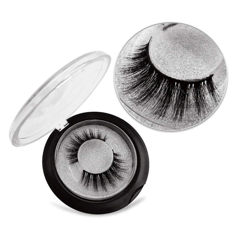 

SDSP NaturalFalseEyelashes 1 Pair 3D Fake Eyelashes Hand Made 1 Box Mink Eyelashes customize FalseEyelashes