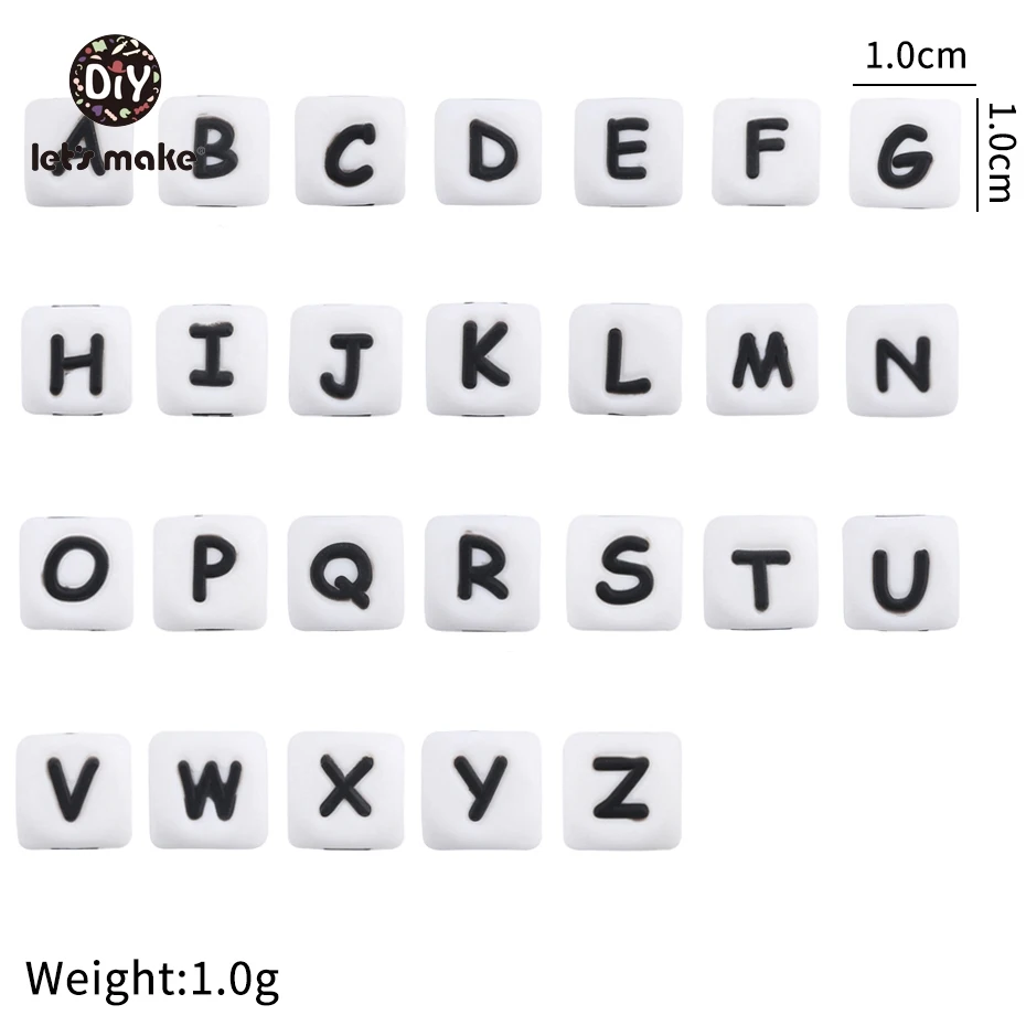 Силиконовые бусины прорезыватели для зубов 10 мм 50 шт.|Детские прорезыватели| |