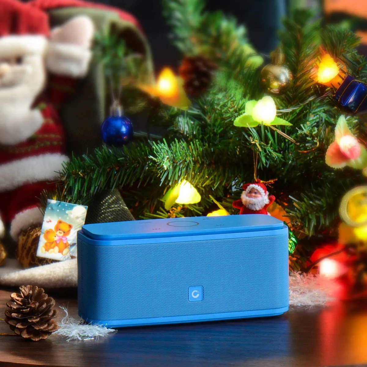 DOSS DS 1681 сенсорный беспроводной портативный Bluetooth стерео динамик 12 часов 55 дБ Мини