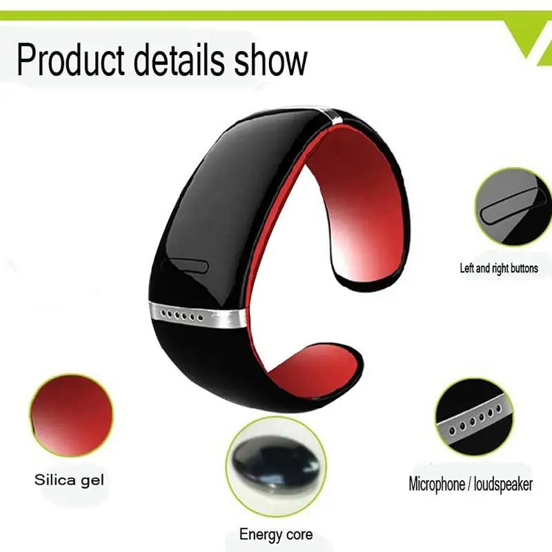 

L12S Smart Bracelet Fitness Tracker Bluetooth Smart Watch Remote Pulse Wave Data Acquisition Call Reminder Smart Wristband