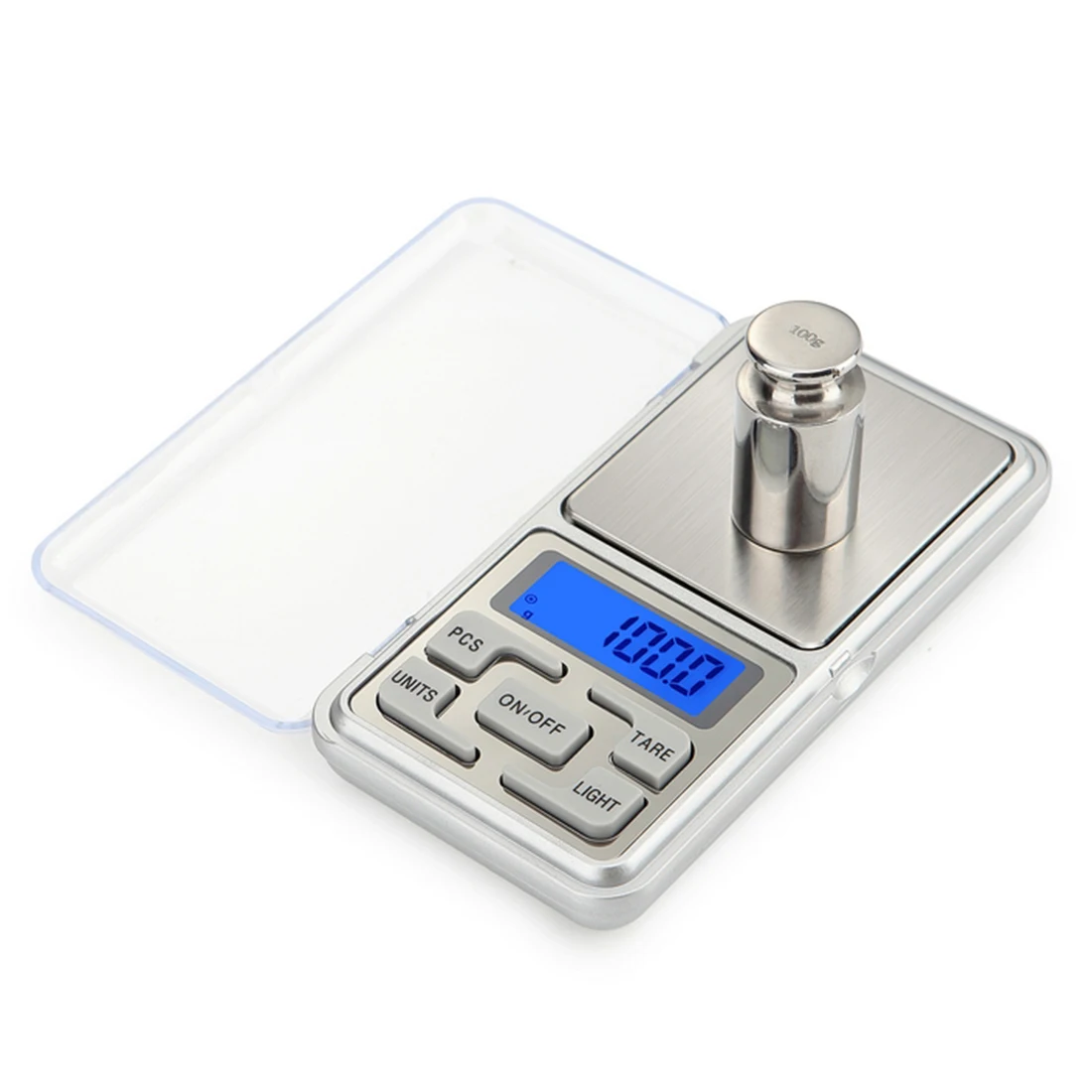 

Digital Scale For Gold Sterling Silver Jewelry Scales Balance Gram Electronic Scales Mini Pocket 100/200/300/ 500g x 0.01g/0.1g