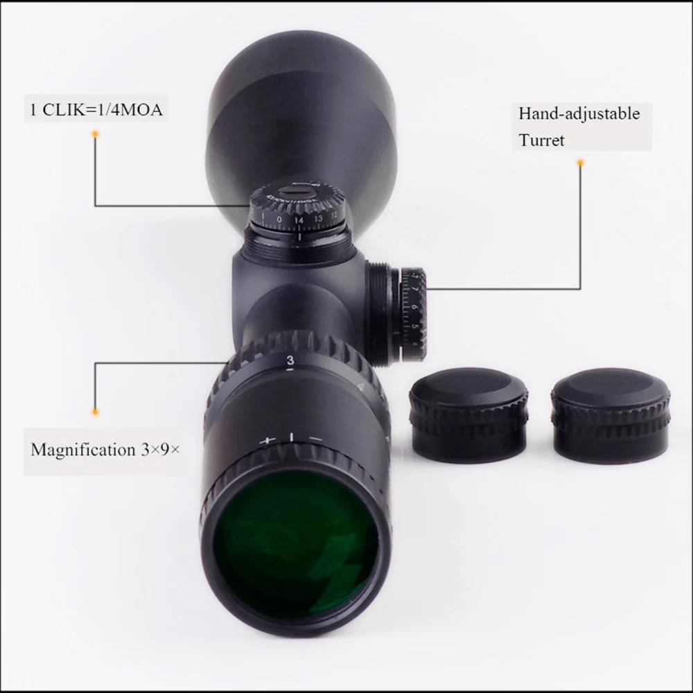 Дискавери VT-Z 3-9X40 охотничий прицел Airgun Scope Mil Dot сетка Riflescope поставляется с свободный прицел крепление Тактический