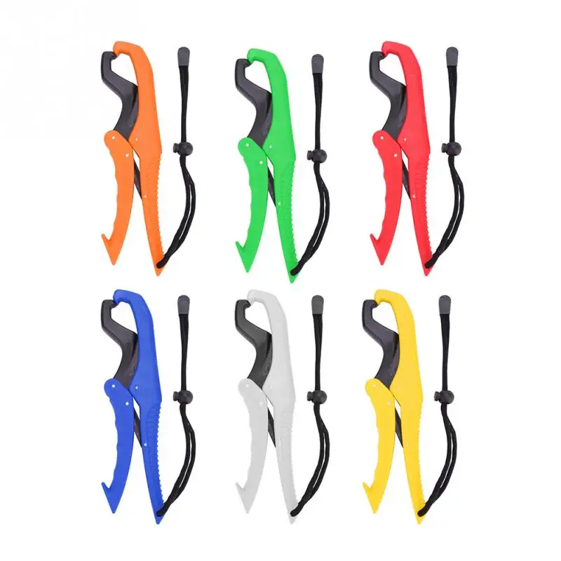 

Fishing Gripper Gear Tool Fish Grabber Plier Controller Grip Tackle Holder Fish Clamp with Adjustable Rope Fishing Tools