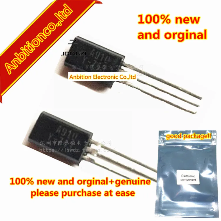 

10 шт. 100% Новый оригинальный 2SA910 A910 телефон