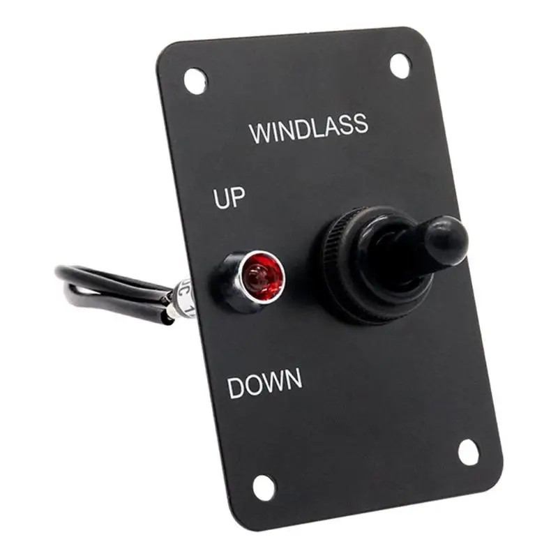 VODOOL 12V 15A якорная лебедка Лебедка вверх/вниз тумблер Управление Панель с