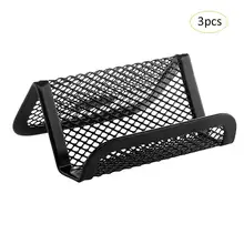 Товары для хранения на столе, 3 шт., визитная карточка, держатели для визиток, сетчатый органайзер для коллекции визиток, офисный стол