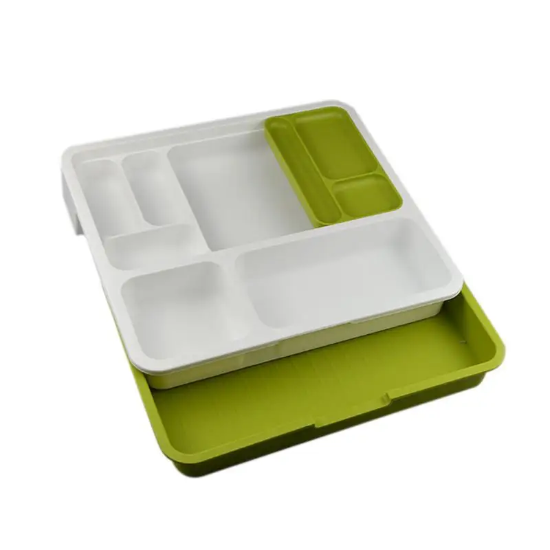 Креативный дизайн регулируемый ящик Органайзер Бытовая кухонная доска разделитель макияж коробка для хранения столовой посуды