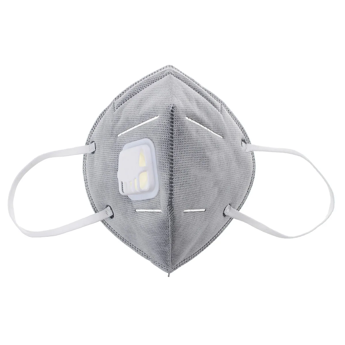 

Dust Mask Anti Pollution Breathing Valve Masks Unisex Protection N95 PM2.5 5 Layer Valve Filter Safety Particulate Respirator