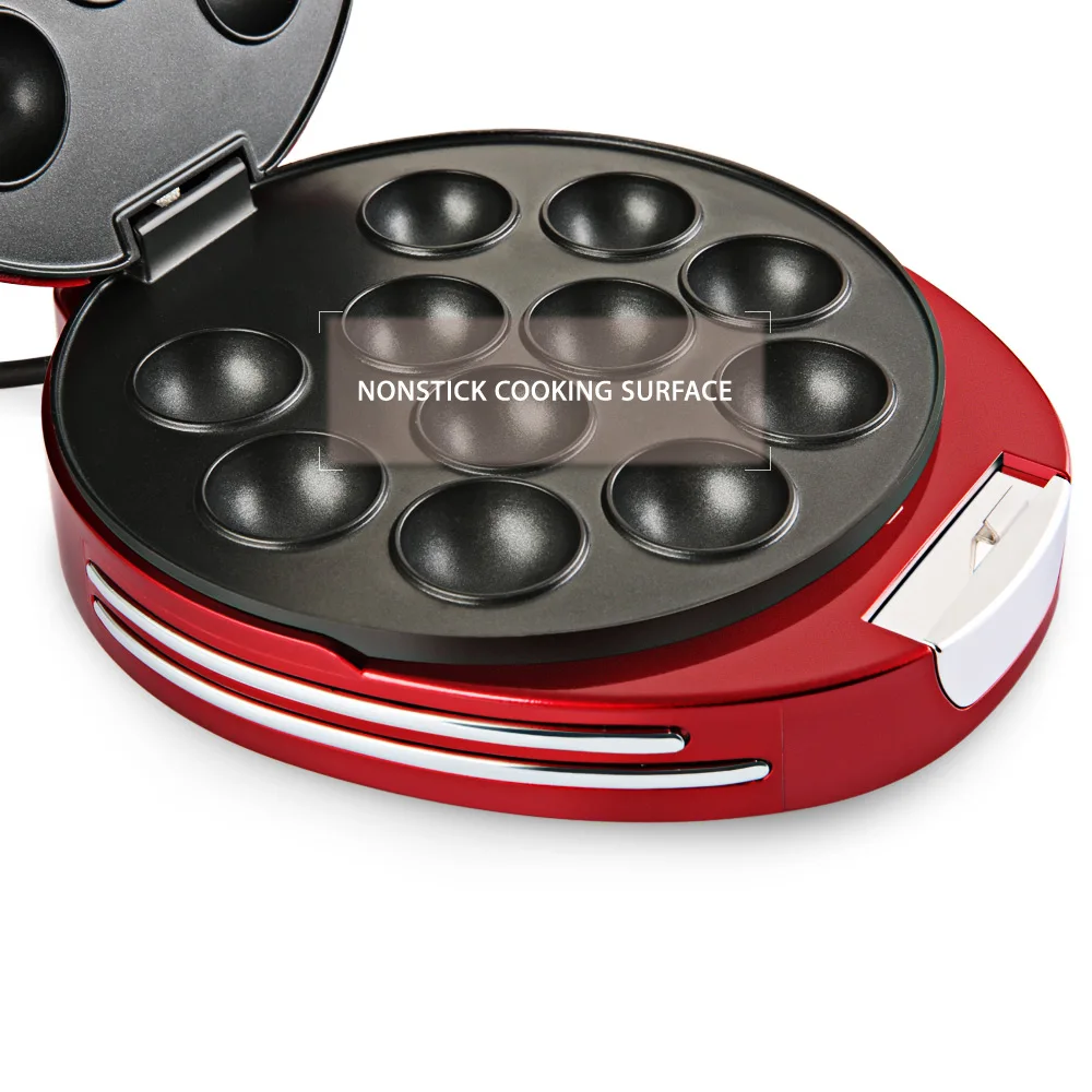 Электрический RCPM900 Cake Pop Maker для кексов 700 Вт 11 Pops In Minutes самоблокирующаяся Крышка