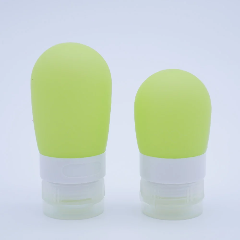 Портативные Круглые Силиконовые Бутылочки для путешествий контейнер