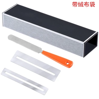 

Guitar Fingerboard Luthier Tool Set Fret Crowning Luthier File,Fret Sanding Leveler Beam Leveling Bar,Fingerboard Guards,Sandi