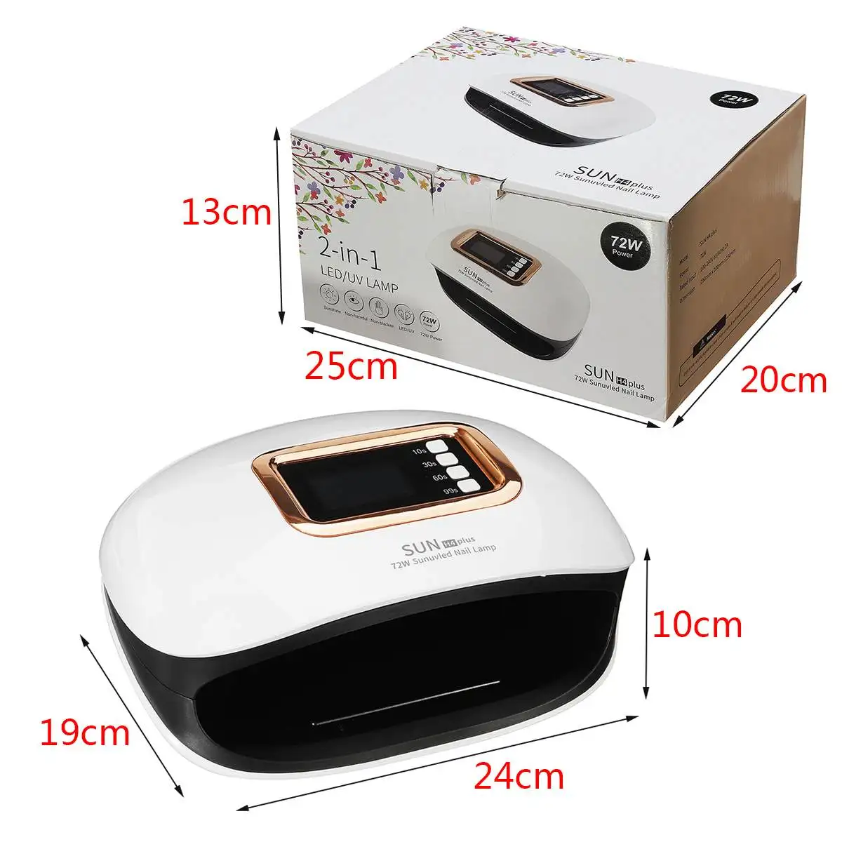 spesifikasi 72 W Auto Sensor Profesional 36 LED Lampu UV Kuku Light Bahasa Polandia Gel Pengering Mesin 100 240 V 50 60Hz EU US Plug LCD Display Sensor Online 72 W Auto Sensor Profesional 36 LED Lampu UV Kuku Light Bahasa Polandia Gel Pengering Mesin 100 240 V 50 60Hz EU US Plug LCD Display Sensor