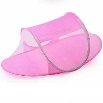 

foldable Infant Baby Crib Netting Baby Bed Mosquito Insect Cradle Net Foldable Newborn Baby Bedding Protection Mesh Mosquito Net
